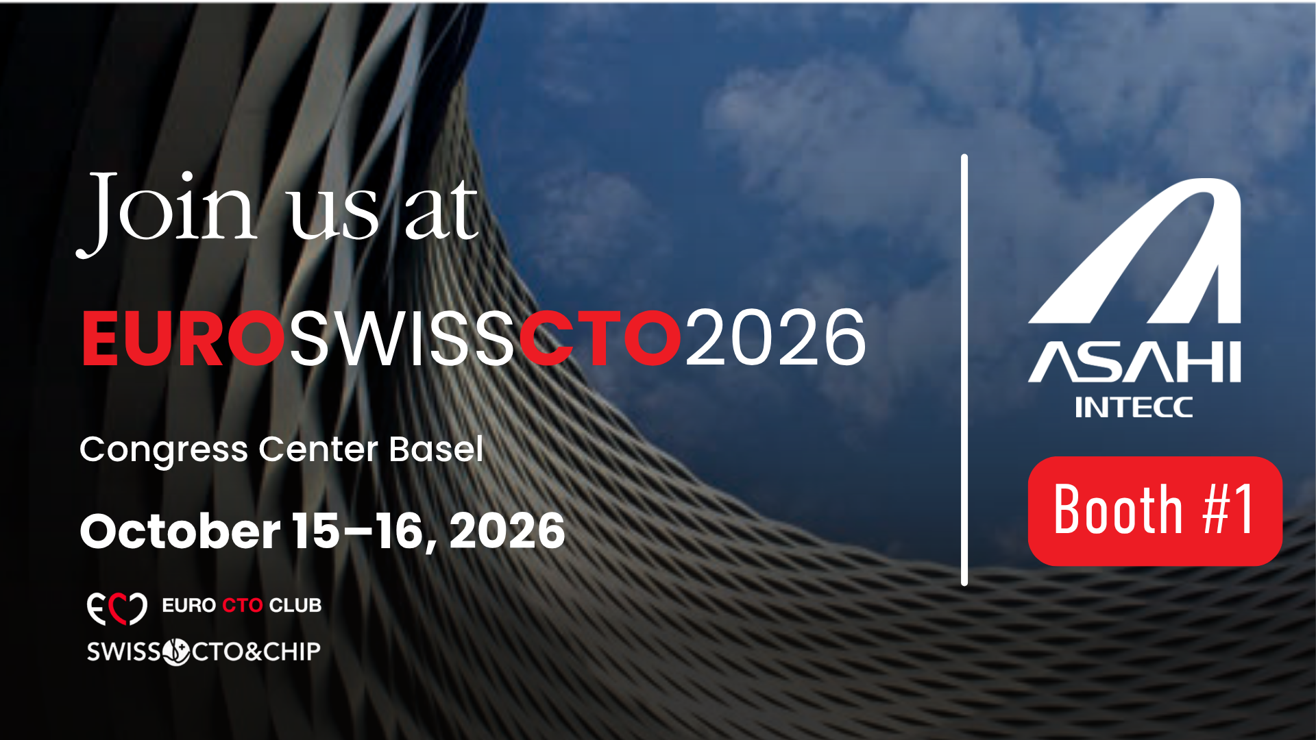 Asahi at Euro Swiss CTO booth 1